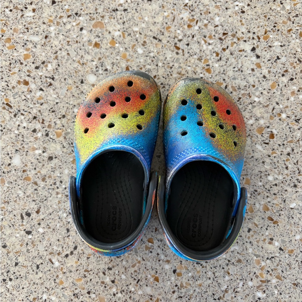 CROCS Kids Shoes - Tie Dye